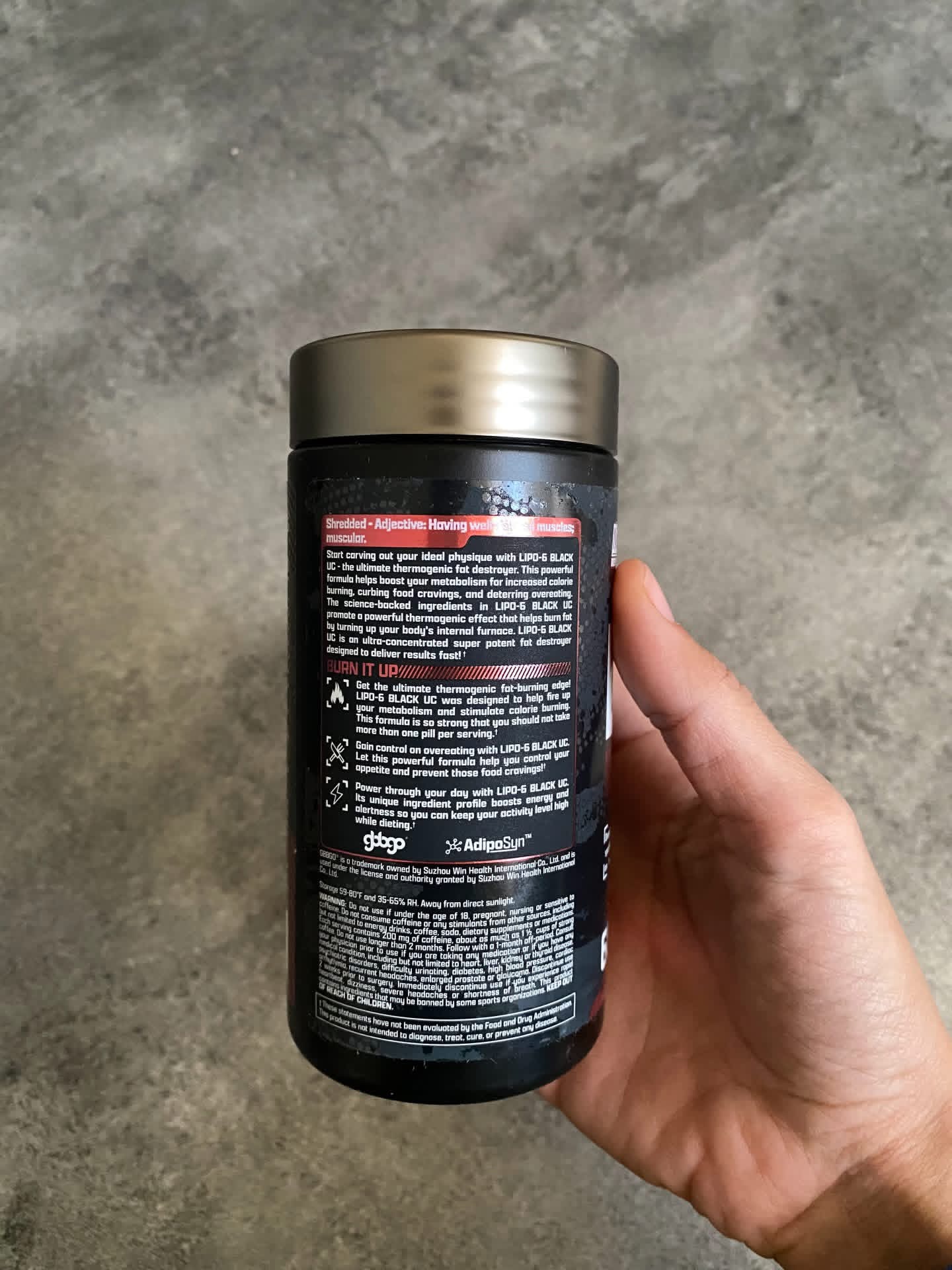 Lipo 6 Black Ultra 60 Caps - Image 3