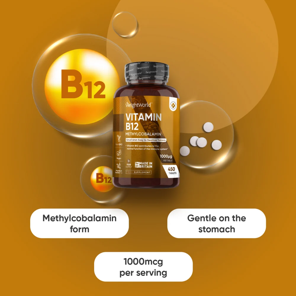 Vitamin B12 - 450 Tablets - Image 2