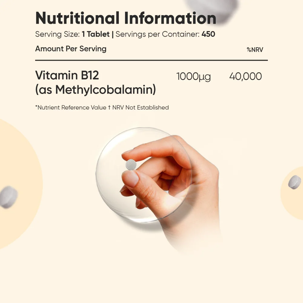Vitamin B12 - 450 Tablets - Image 5