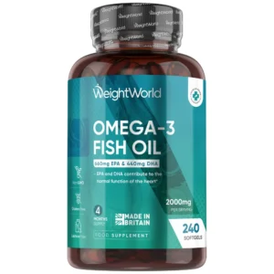 Omega 3 Fish Oil 2000mg Softgels
